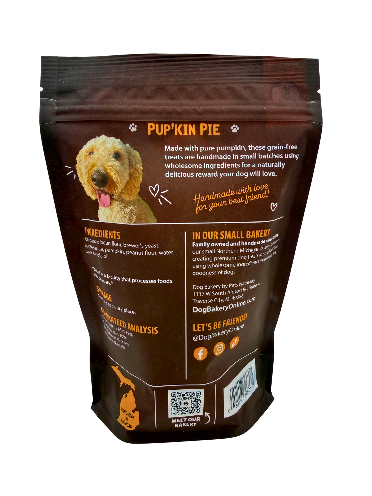 Wholesale Pup'kin Pie 8oz
