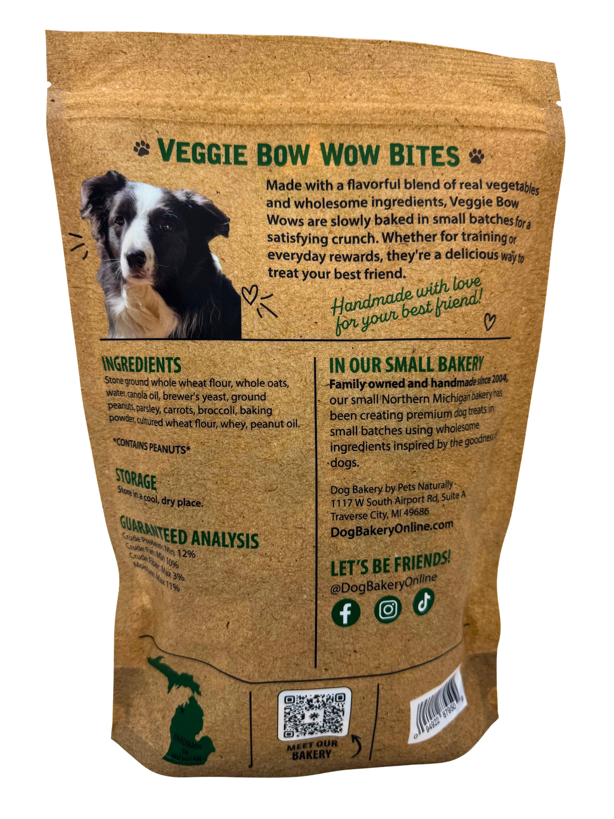 Veggie Bow Wows 1lb