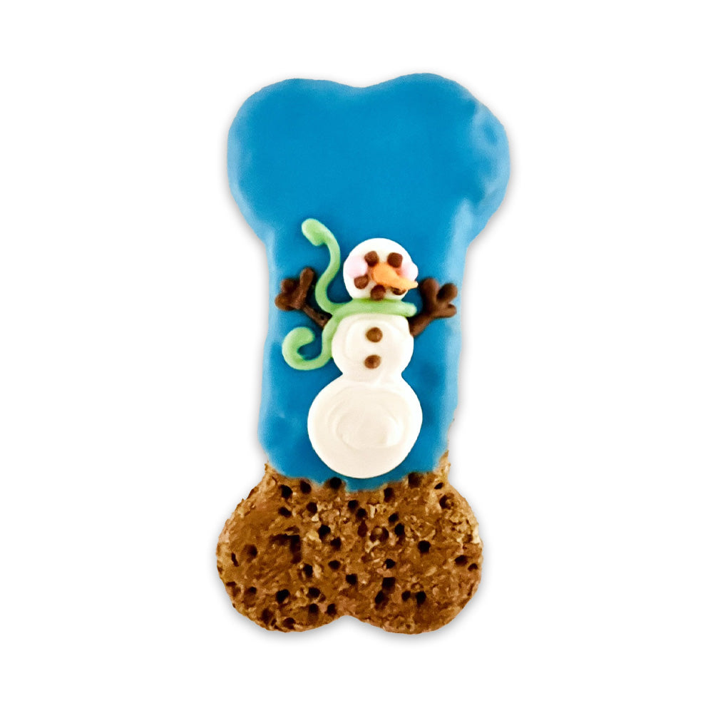 Wholesale 5" Winter A-Bone-Nibble-Snowman