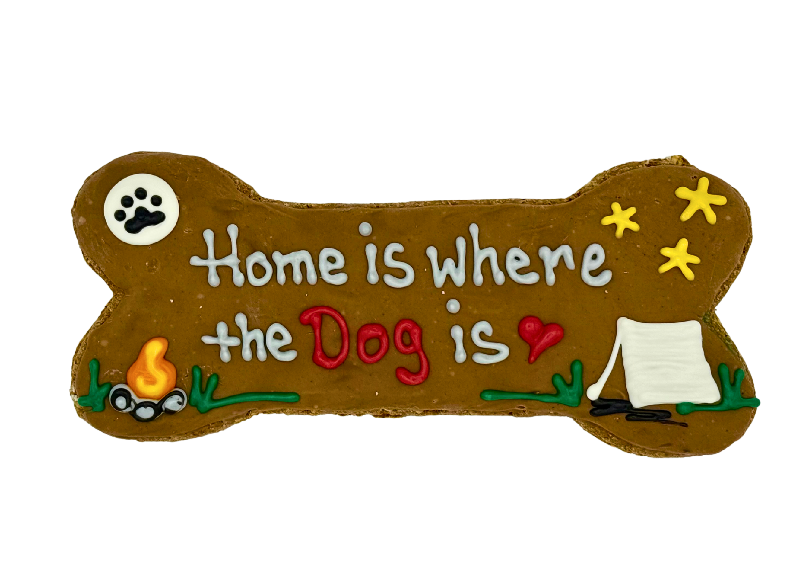 Home Is Where The Dog Is 8" Jumbo Bone