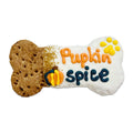 5" Fall Pupkin Spice Dog Bone