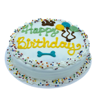5" Dog Birthday Cake