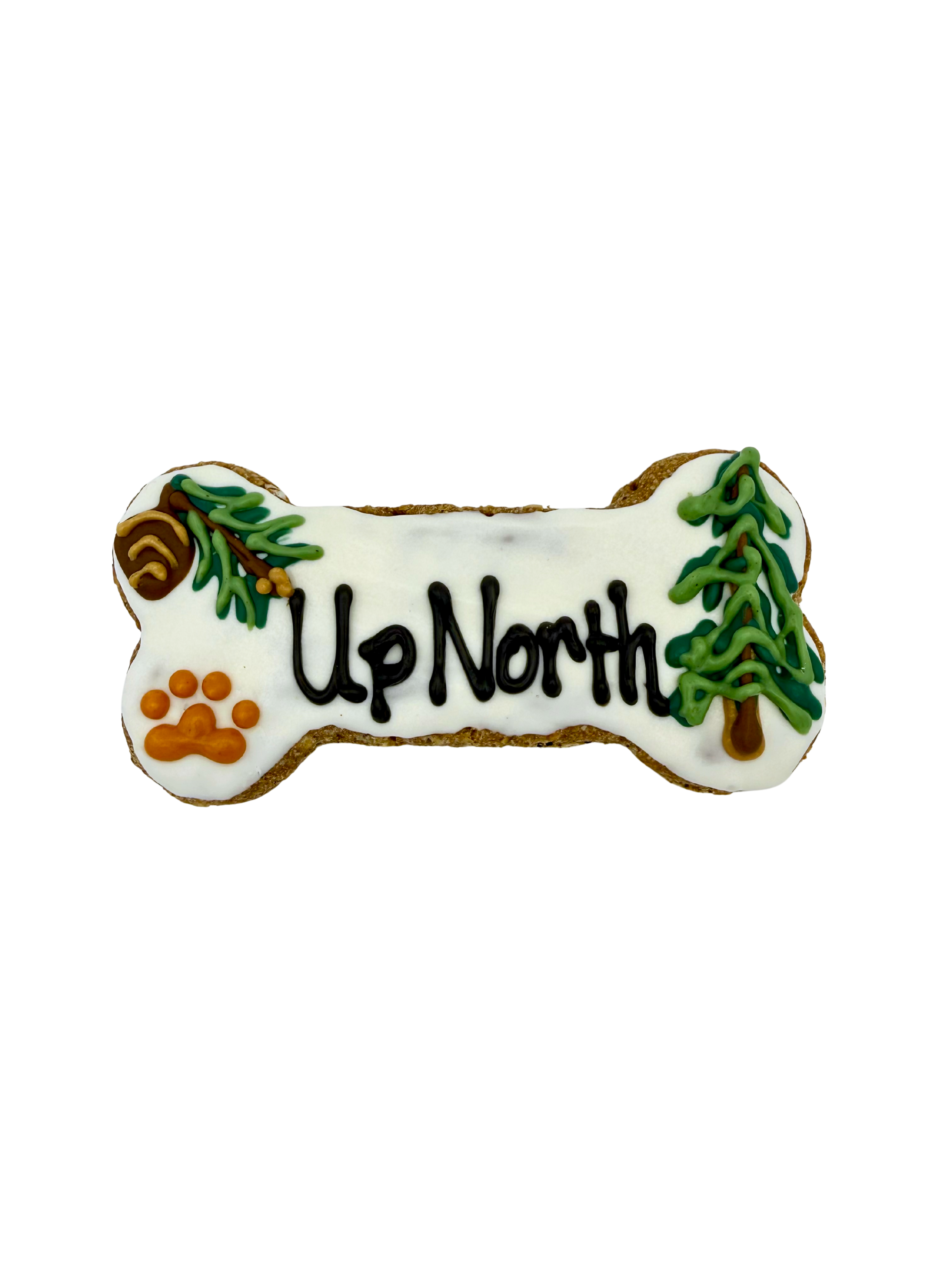 Wholesale 5" Up North Woodland Dog Bone
