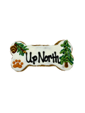 5" Up North Woodland Dog Bone