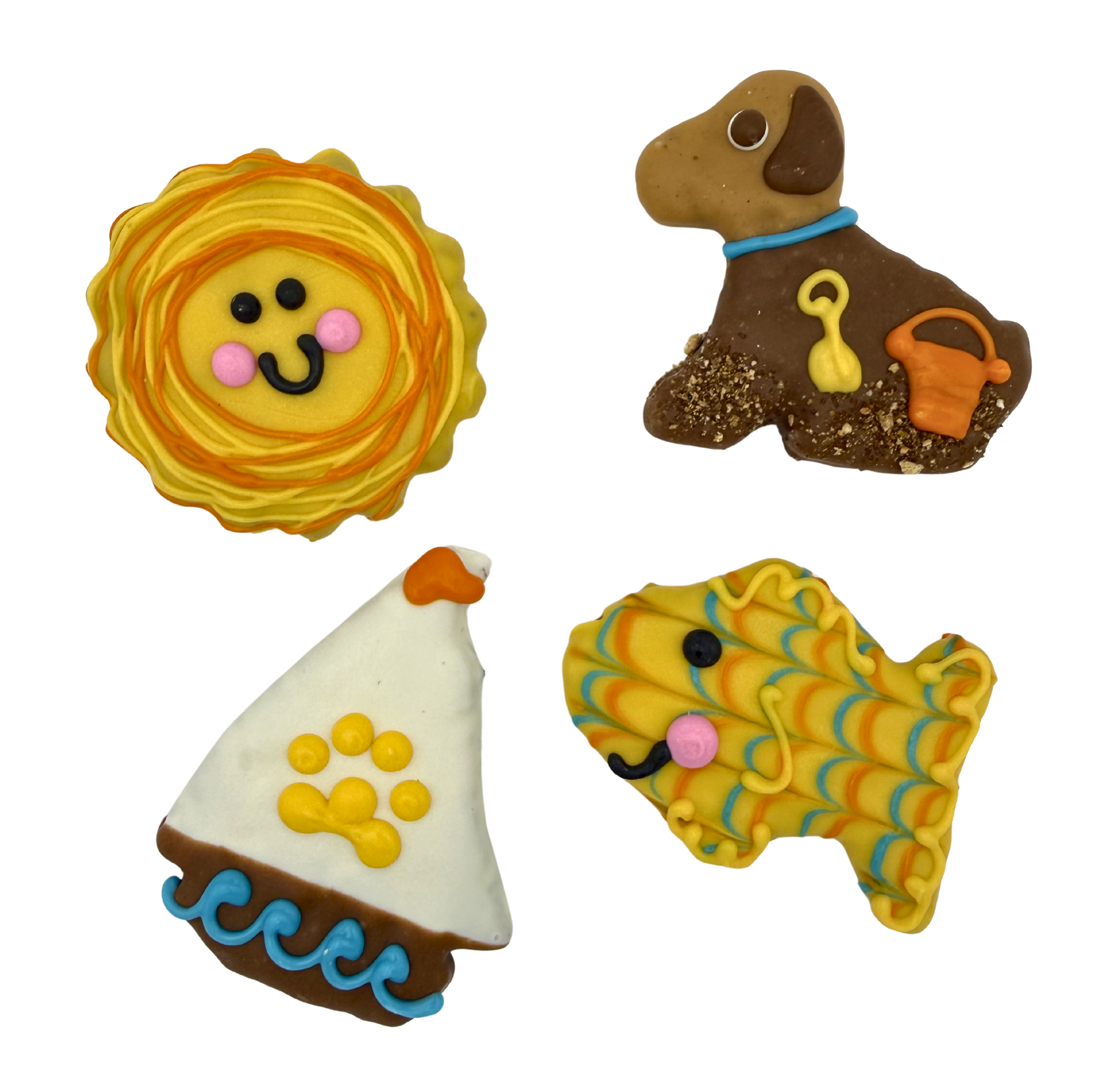 Summer Bag of Dog Treats 4-Pack