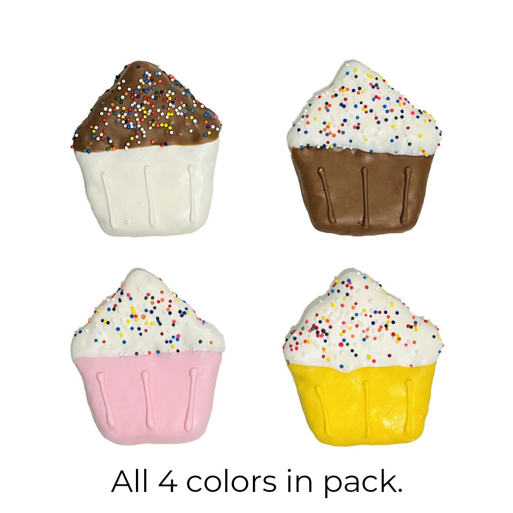 Dog Birthday Cupcakes 4 pack
