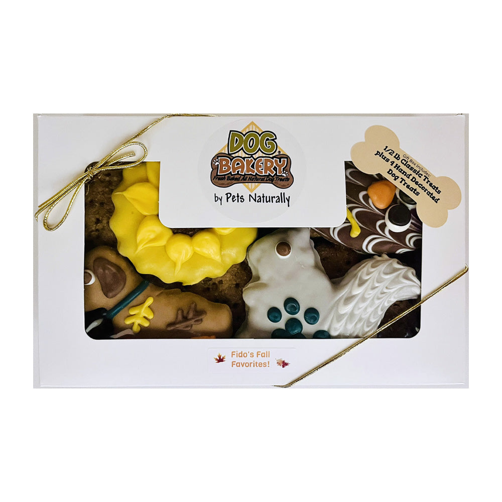 Fall Gift Box of Dog Cookies