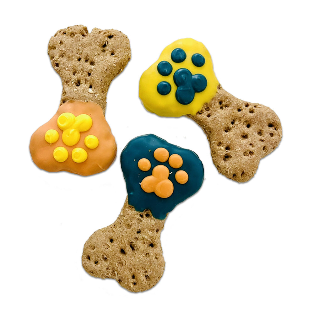 Fall Hand Dipped Dog Bones 6 Pack