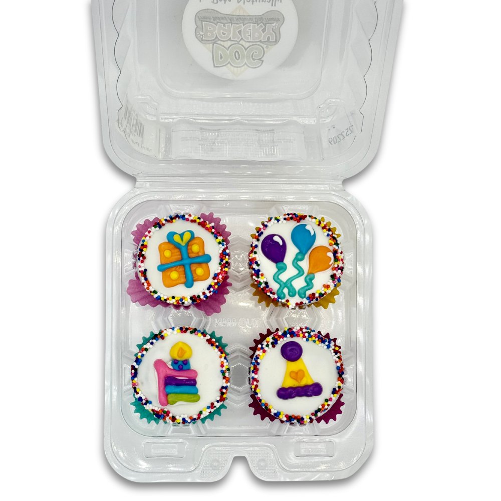 Birthday Mini Pup Cup 4pk