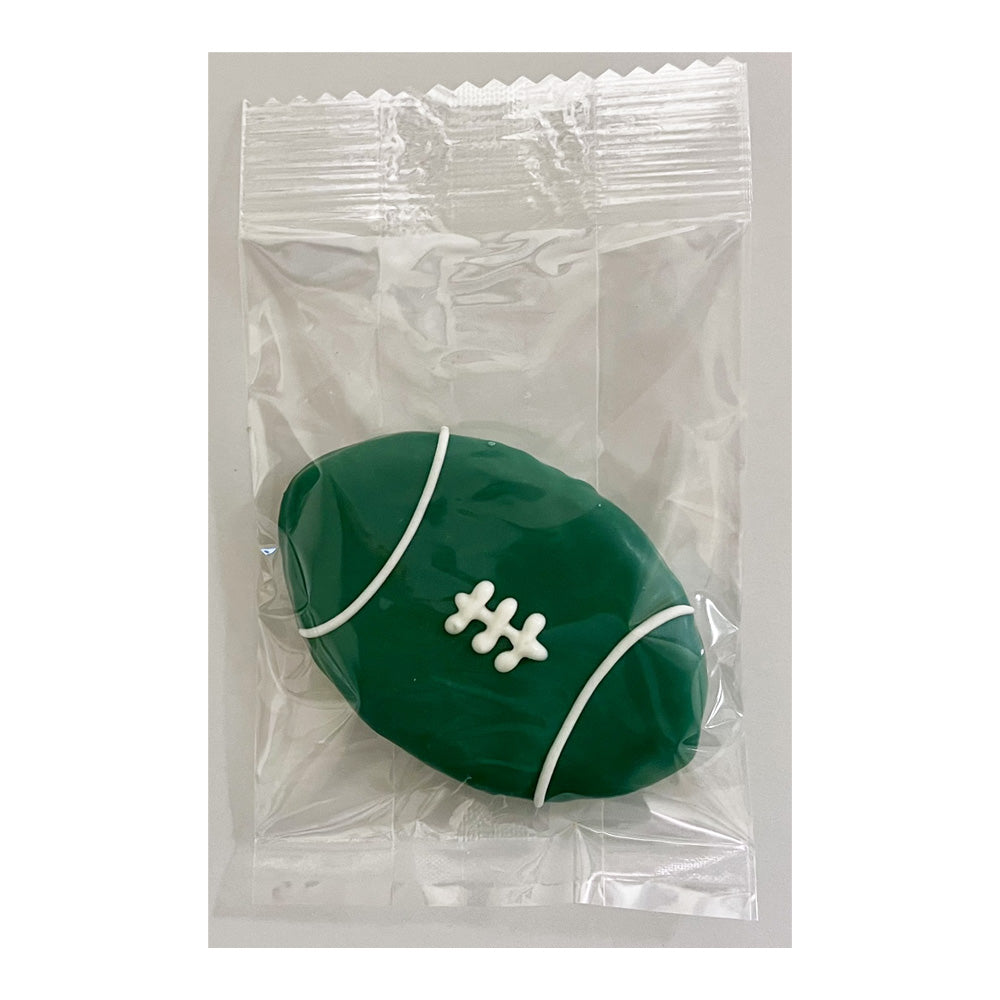 Wholesale Packaged Green/White Football