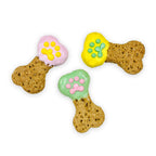 Spring Hand Dipped Dog Bones 6 Pack