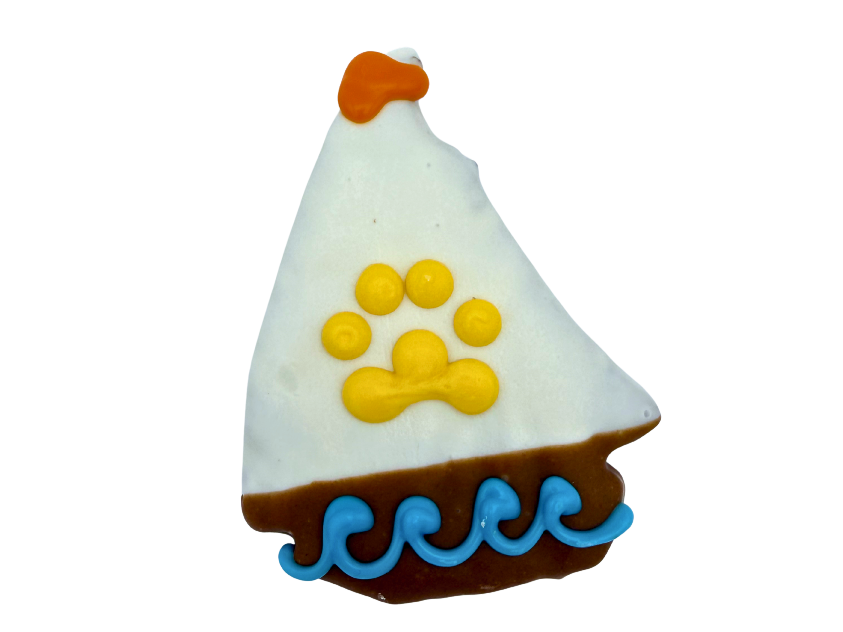 Blueberry Banana Boat Dog Cookie