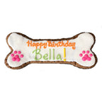 Happy Birthday Dog Bone 8" Custom