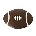 Carob/Yogurt Football Shaped Dog Cookies