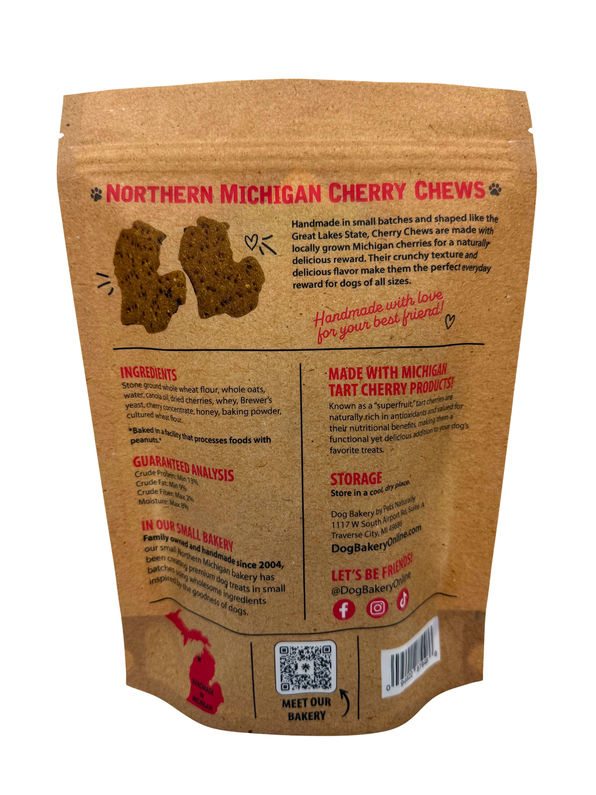 Wholesale Cherry Chews 8oz Bag