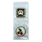 Cherry Paw Minis Decorated Dog Cookie 2-Pack
