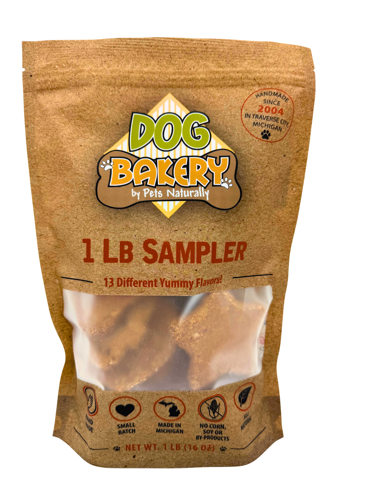 Sampler 1lb Dog  Cookies