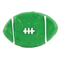 Green/White Football Shaped Dog Cookies