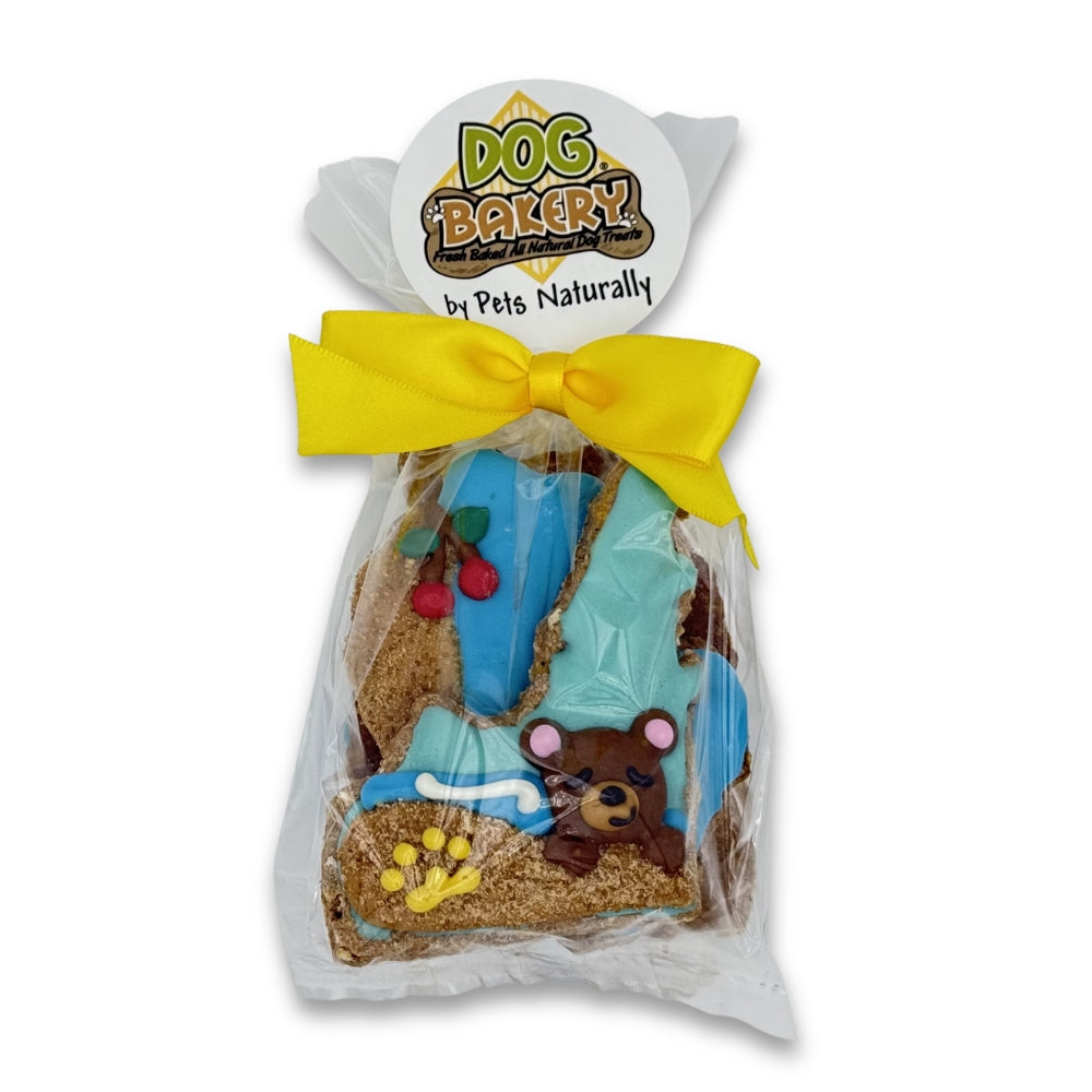 Wholesale Leelan-Paw Summer Sleeping Bear Dunes Dog Treat 4-Pack Gift Bag