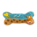 8" Jumbo Summer Life's a Beach Dog Bone