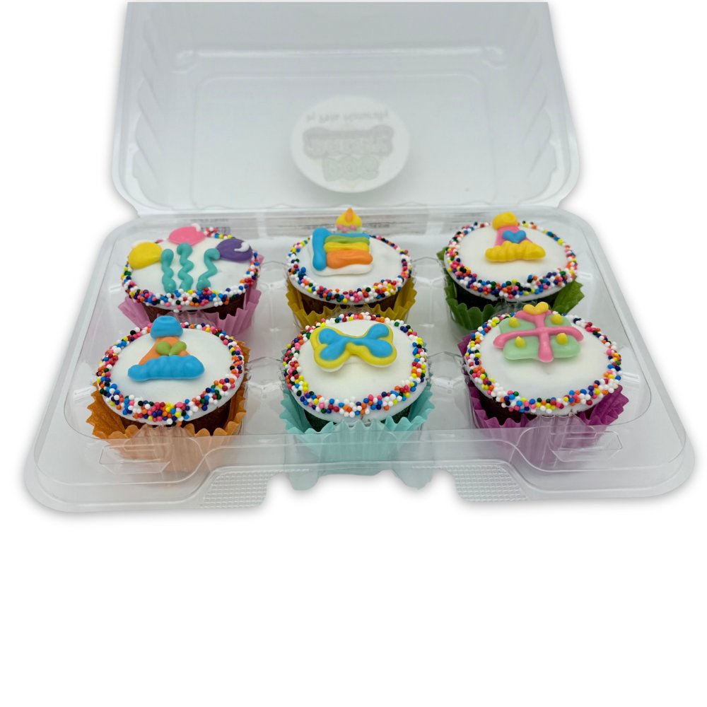 Mini Pup Cup 6-Pack Birthday Treats – Dog Bakery by Pets Naturally