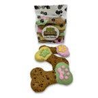 Spring Hand Dipped Dog Bones 6 Pack