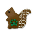 SQUIRREL! Packaged Hand-Decorated Peanut Dog Cookie